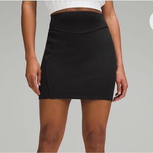 NWT: Lululemon scuba high-rise miniskirt